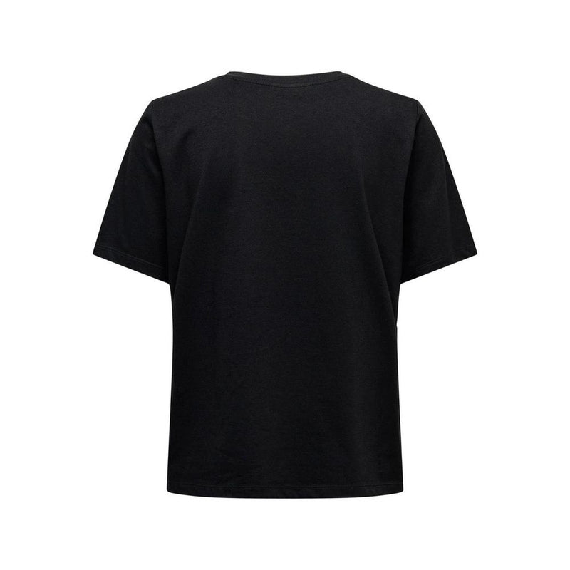 Black Cotton Tops & T-Shirt Only