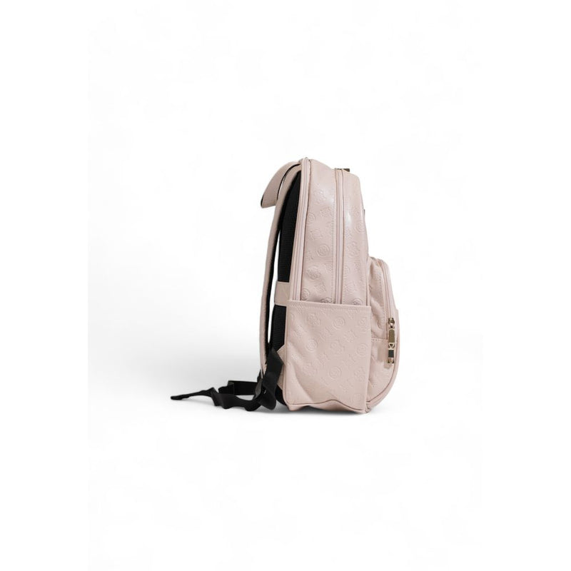 Pink Polyethylene Backpack Guess