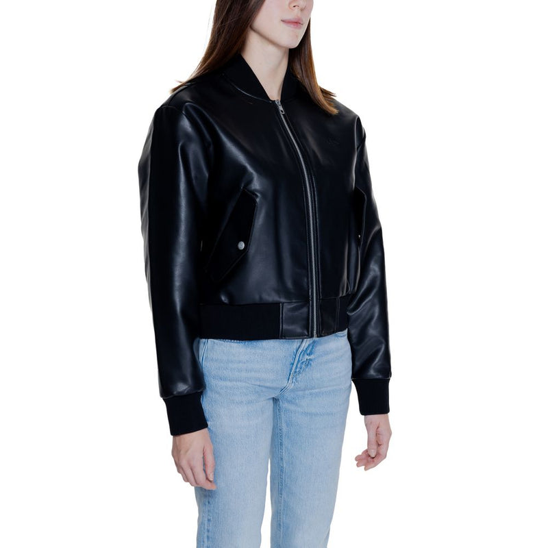 Black Polyethylene Jackets & Coat Calvin Klein Jeans