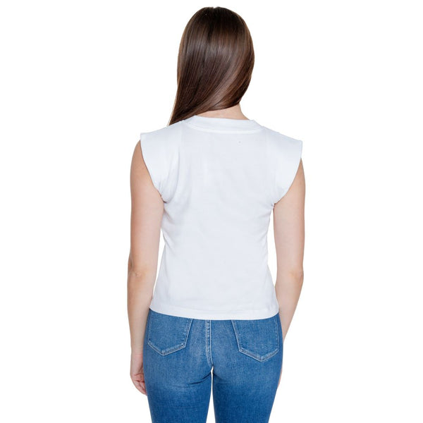 White Cotton Tops & T-Shirt Calvin Klein Jeans