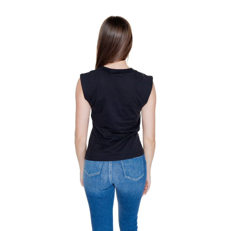 Black Cotton Tops & T-Shirt Calvin Klein Jeans