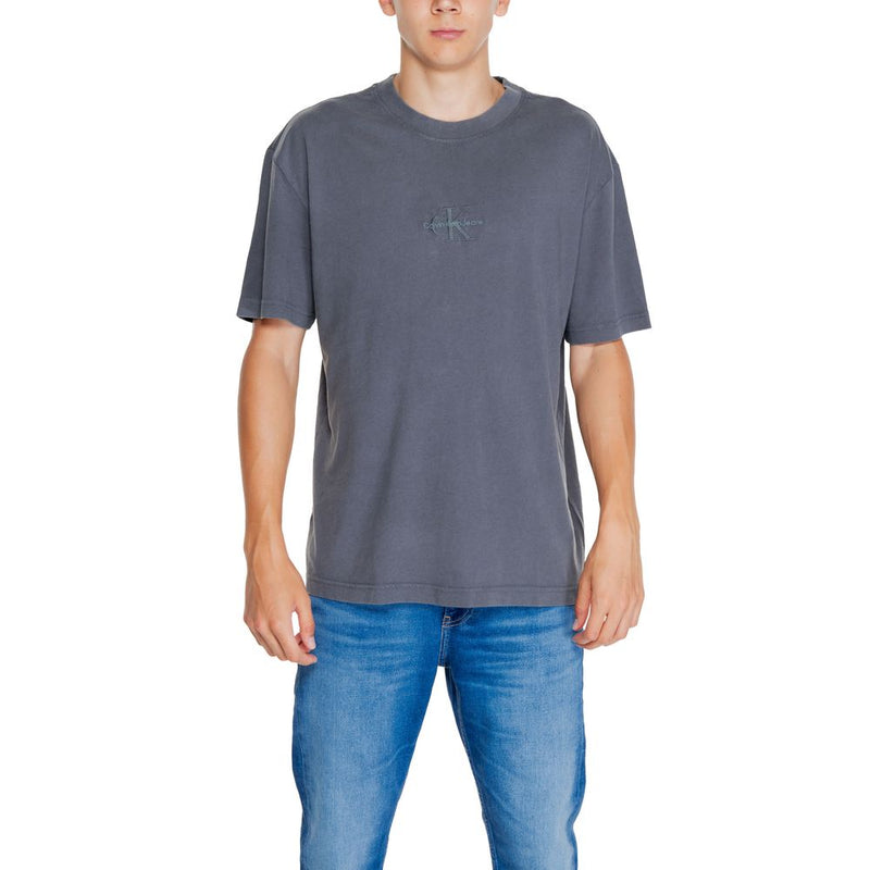 Black Cotton Cotton T-Shirt Calvin Klein Jeans