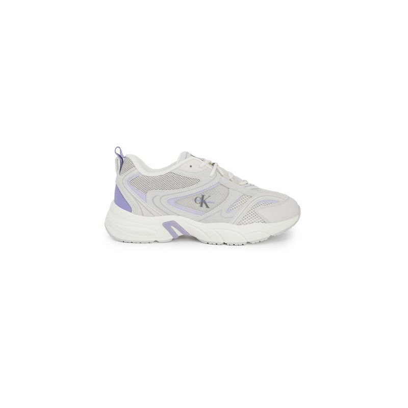 Purple Leather Sneaker Calvin Klein