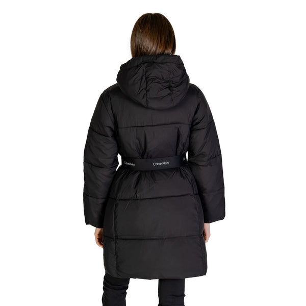 Black Nylon Jackets & Coat Calvin Klein Jeans