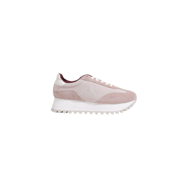 Purple Leather Sneaker Calvin Klein