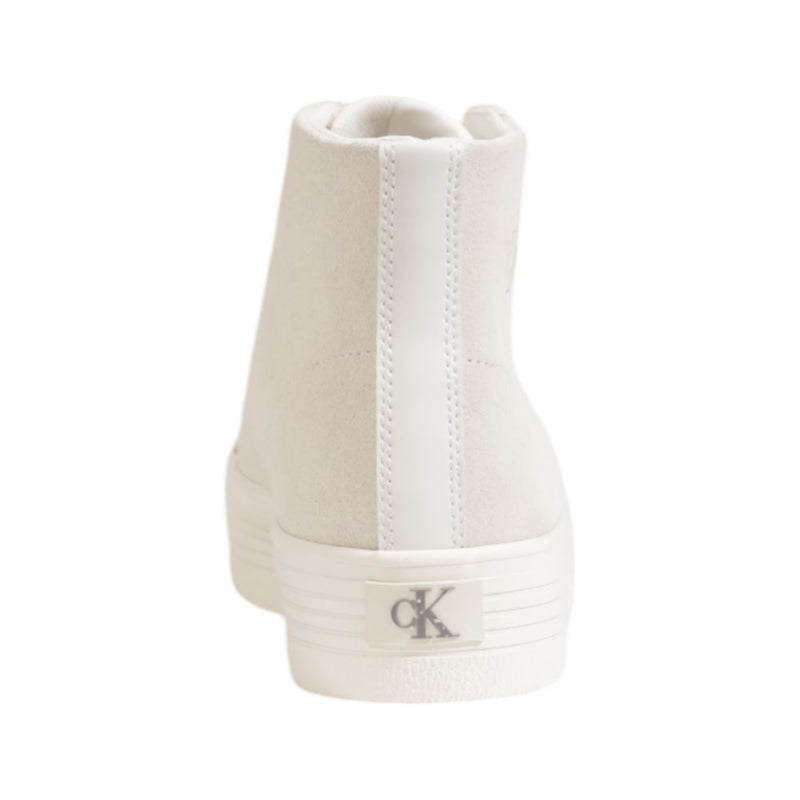 Beige Suede Leather Sneaker Calvin Klein Jeans