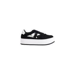 Black Leather Sneaker Calvin Klein