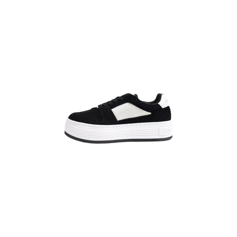 Black Leather Sneaker Calvin Klein