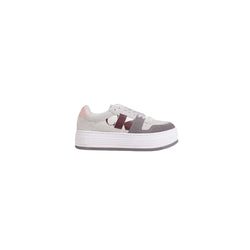 Gray Leather Sneaker Calvin Klein