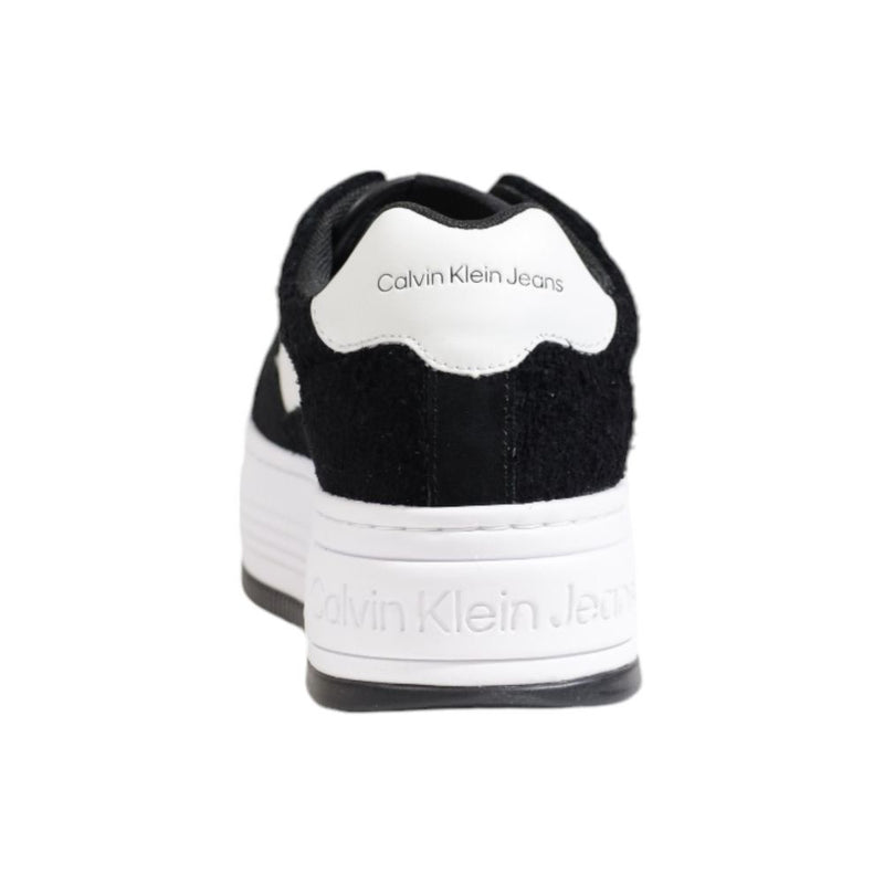 Black Leather Sneaker Calvin Klein