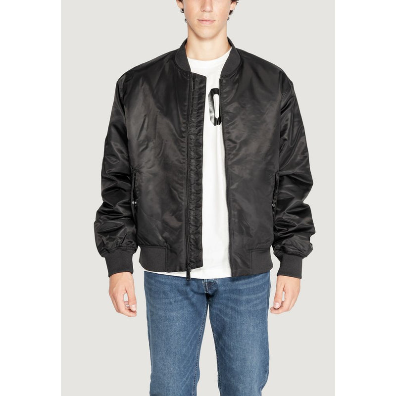 Black Polyamide Jackets & Coat Calvin Klein Jeans