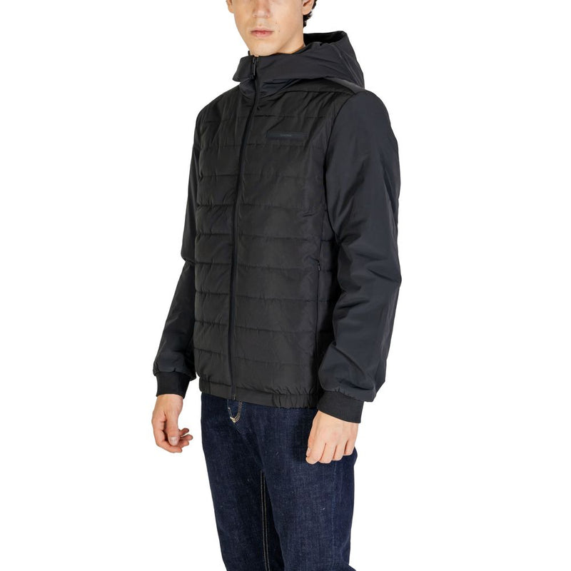 Black Recycled Polyester Jacket Calvin Klein Jeans
