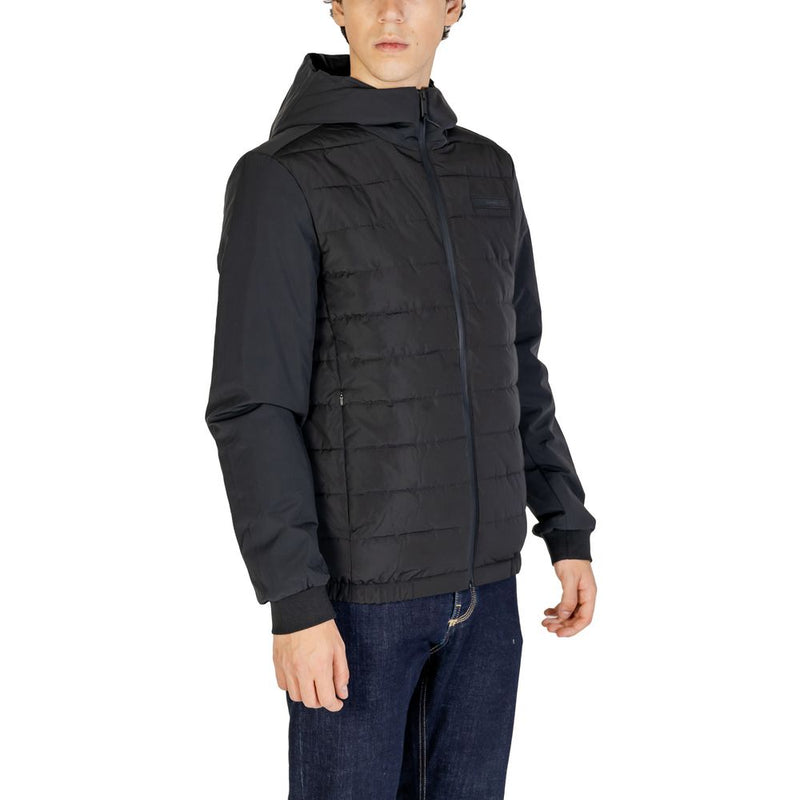 Black Recycled Polyester Jacket Calvin Klein Jeans