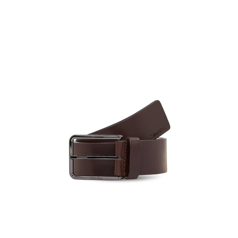 Brown Leather Belt Calvin Klein