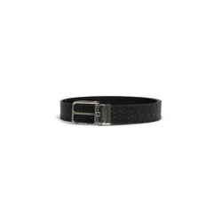 Black Leather Belt Calvin Klein