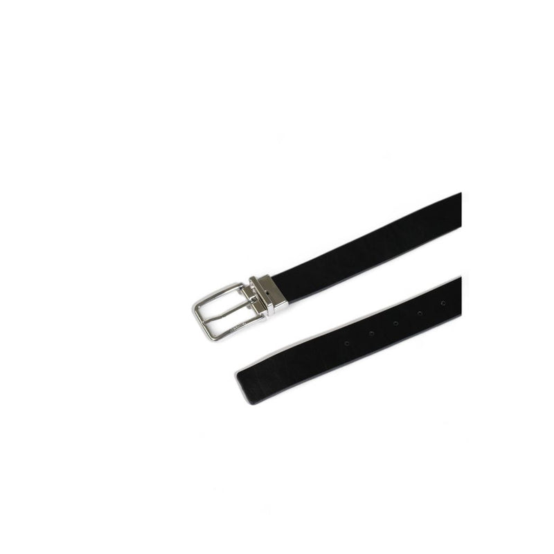 Black Leather Belt Calvin Klein