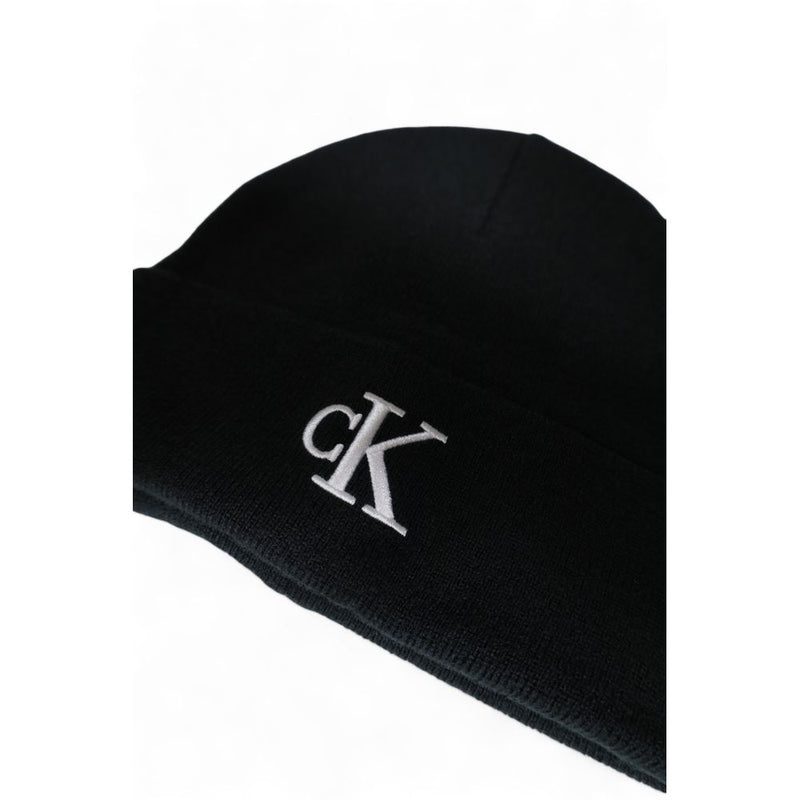 Black Recycled Polyester Hats & Cap Calvin Klein