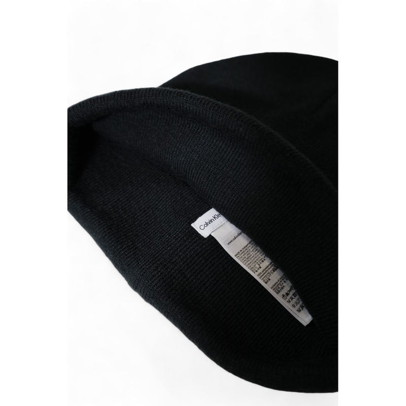 Black Recycled Polyester Hats & Cap Calvin Klein