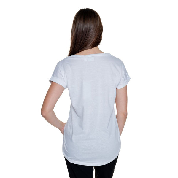 White Cotton Tops & T-Shirt Vila Clothes