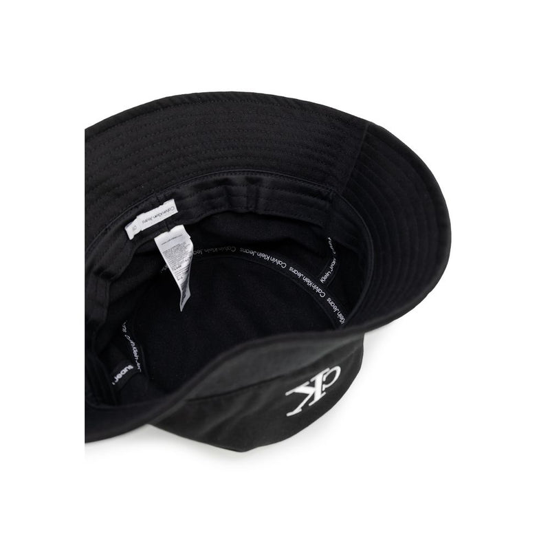 Black Recycled Polyester Hat Calvin Klein Jeans