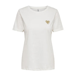 White Cotton Tops & T-Shirt Only