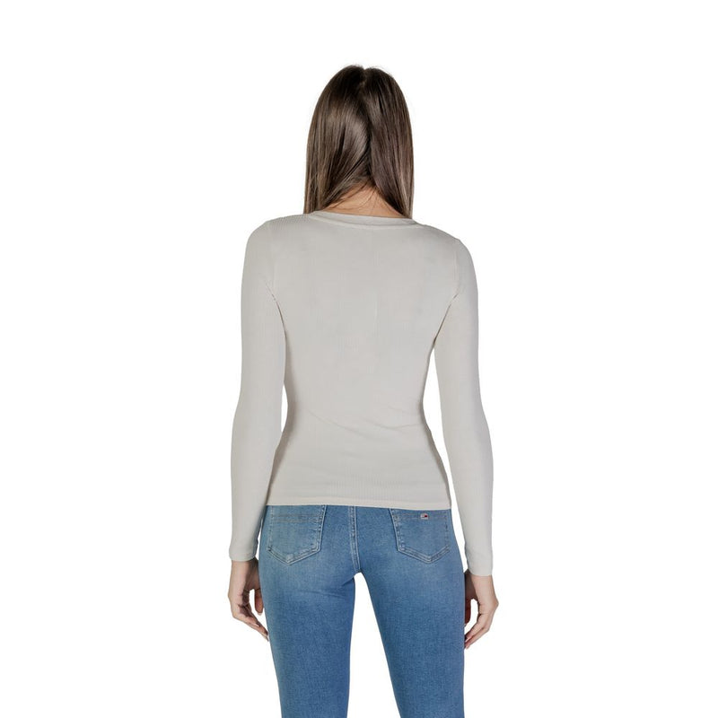 Cream Viscose Tops & T-Shirt Guess