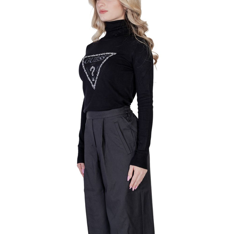 Black Viscose Sweater Guess