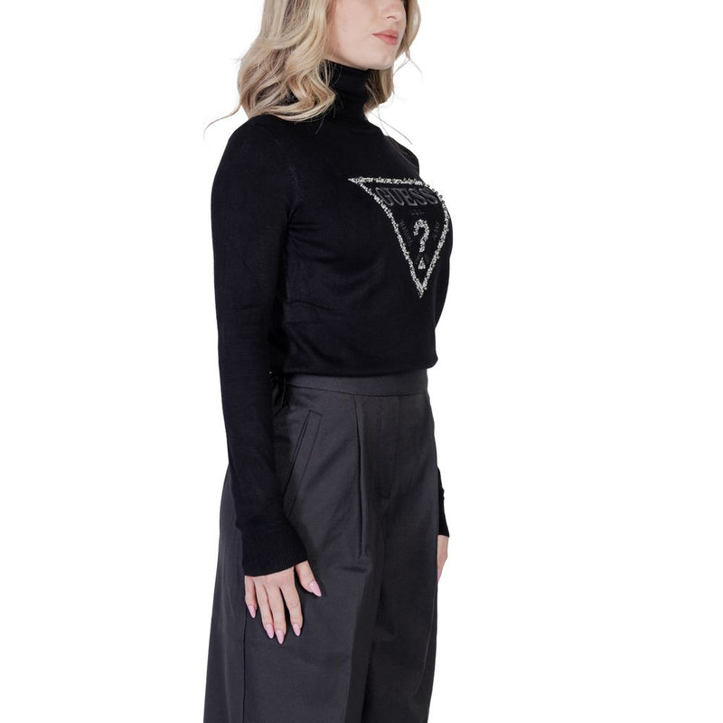 Black Viscose Sweater Guess