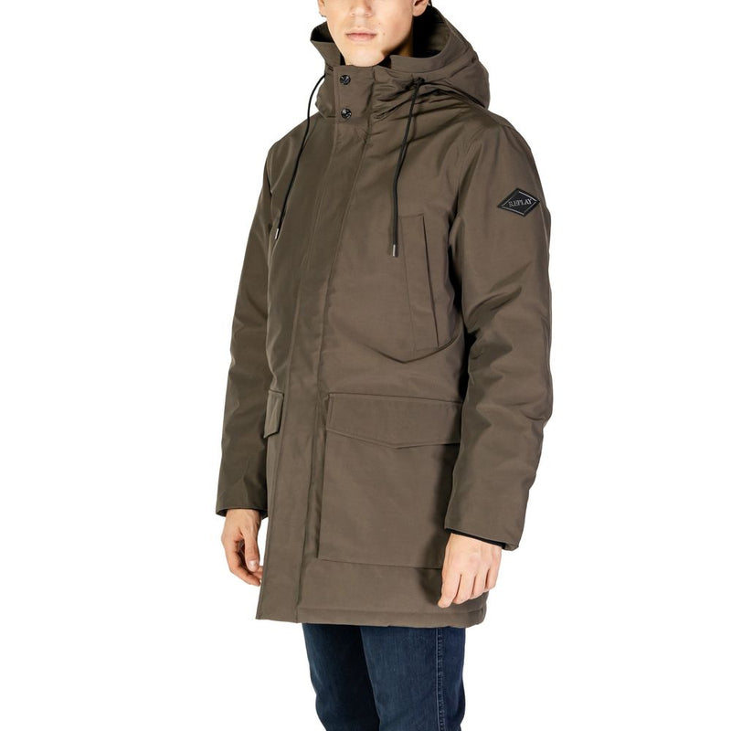 Green Polyamide Jacket Replay
