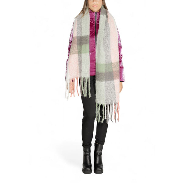 Gray Recycled Polyester Scarf Only