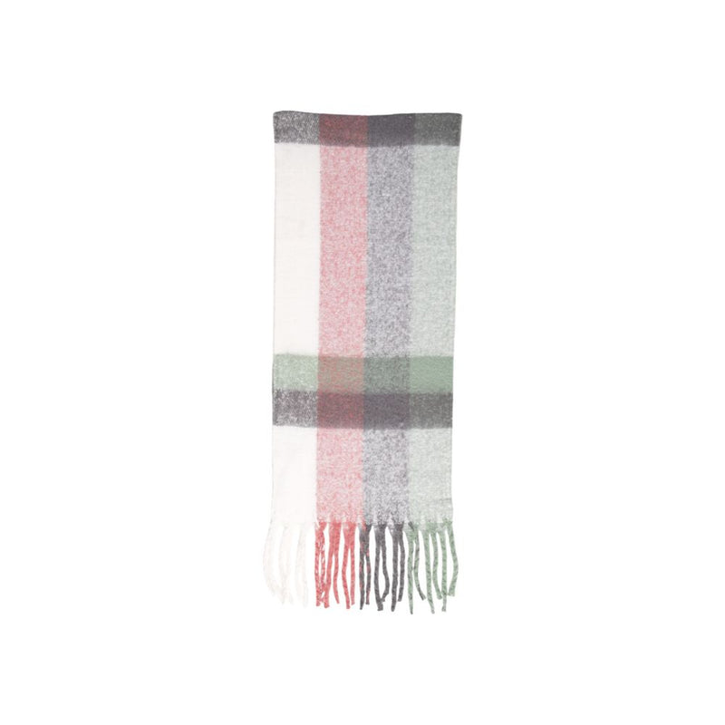 Gray Recycled Polyester Scarf Only