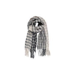 Gray Recycled Polyester Scarf Only