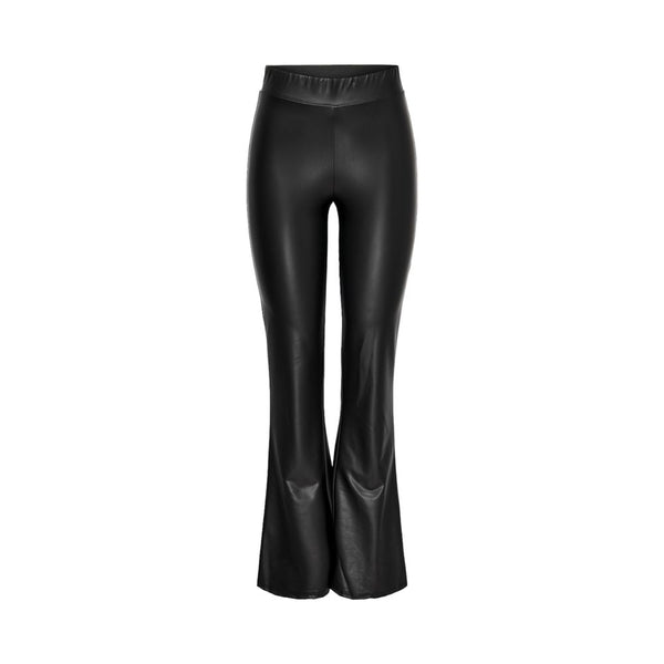 Black Polyester Jeans & Pant Only