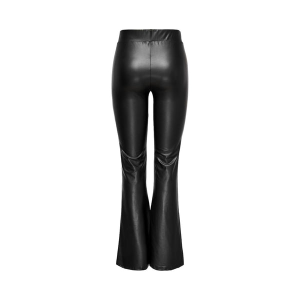 Black Polyester Jeans & Pant Only