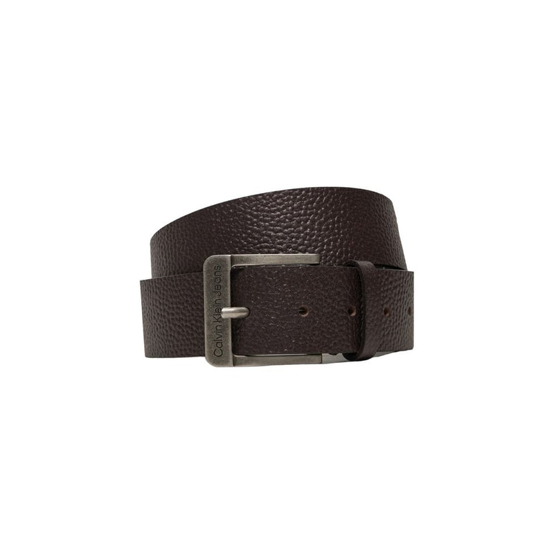 Brown Leather Belt Calvin Klein Jeans