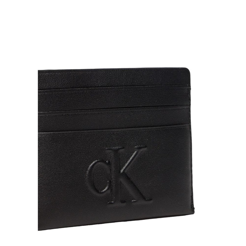 Black Polyethylene Wallet Calvin Klein Jeans