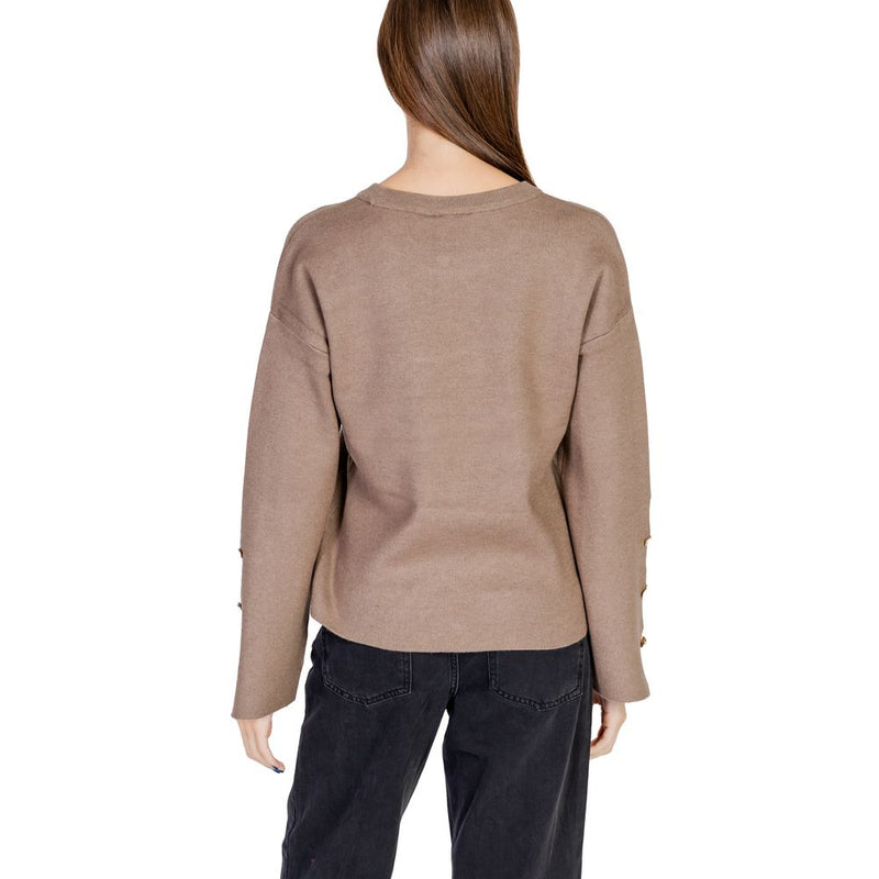 Gray Viscose Tops & T-Shirt Vila Clothes