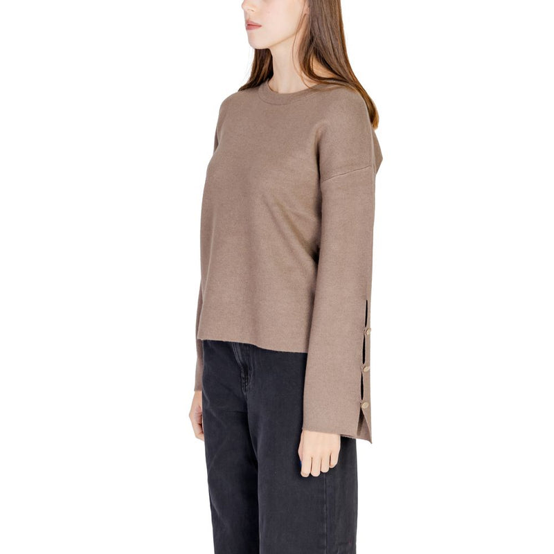 Gray Viscose Tops & T-Shirt Vila Clothes