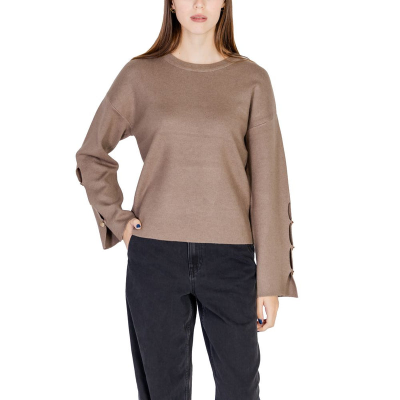 Gray Viscose Tops & T-Shirt Vila Clothes