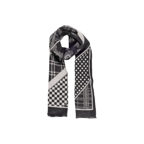 Black Viscose Scarf Sandro Ferrone