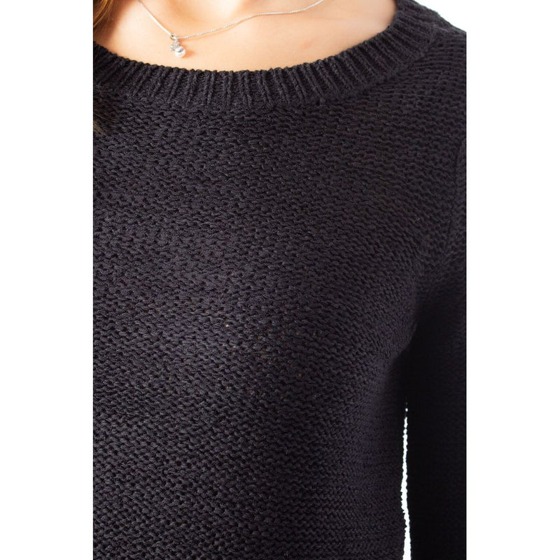 Black Acrylic Sweater Only