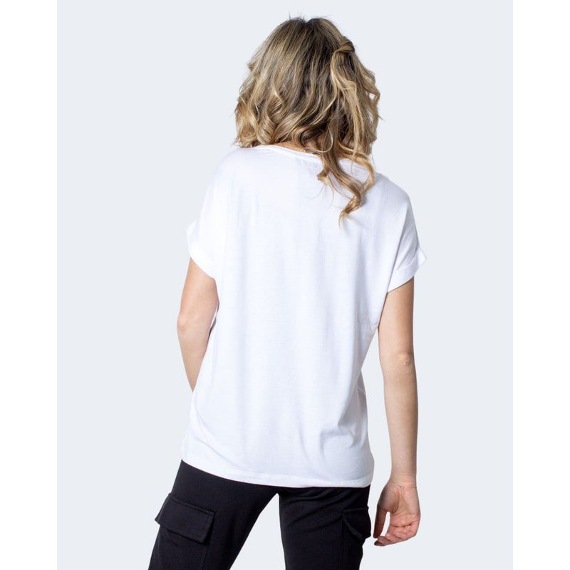 White Polyester Tops & T-Shirt Only