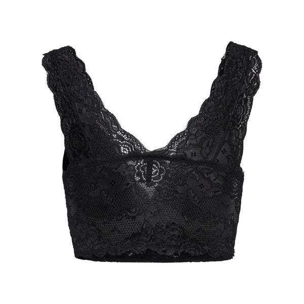 Black Polyester Underwear Only