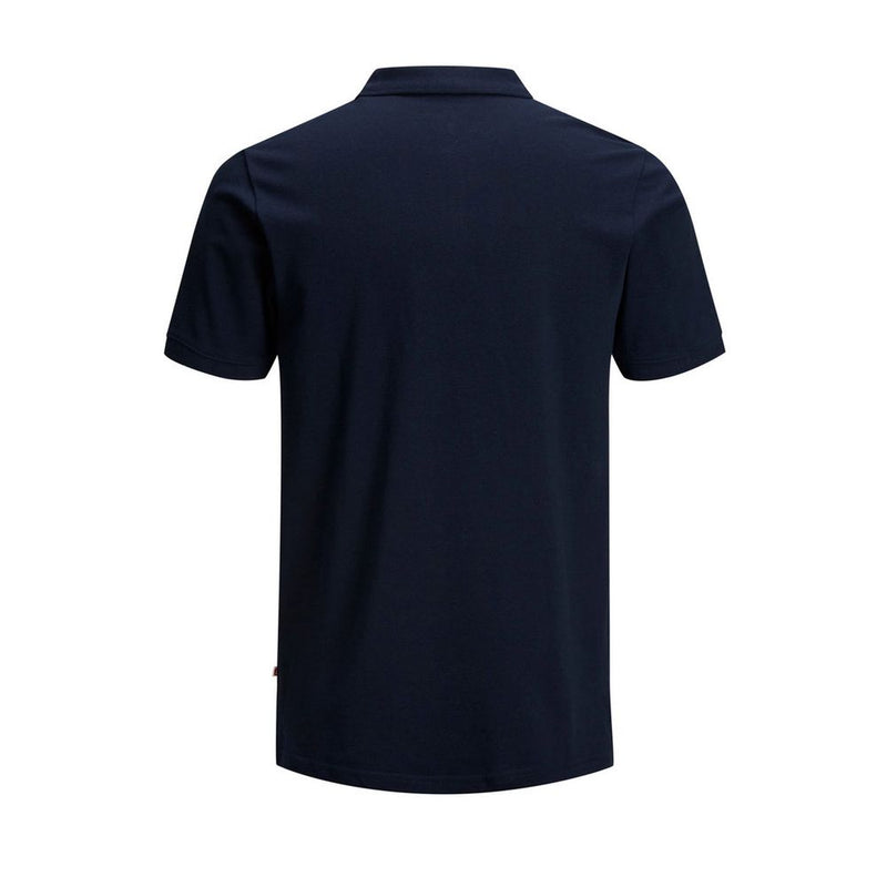 Blue Cotton Polo Shirt Jack Jones