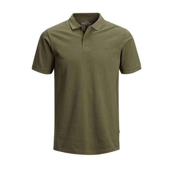 Green Cotton Polo Shirt Jack Jones