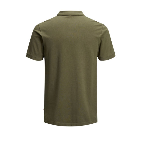 Green Cotton Polo Shirt Jack Jones