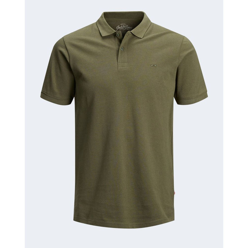 Green Cotton Polo Shirt Jack Jones