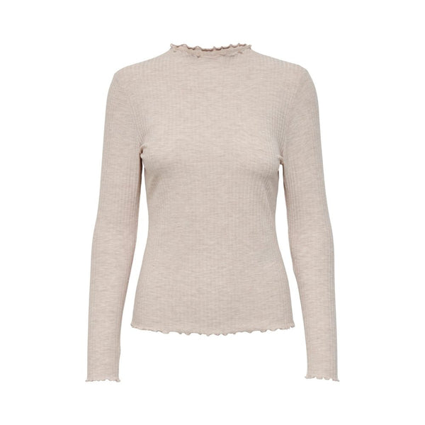 Beige Polyester Sweater Only