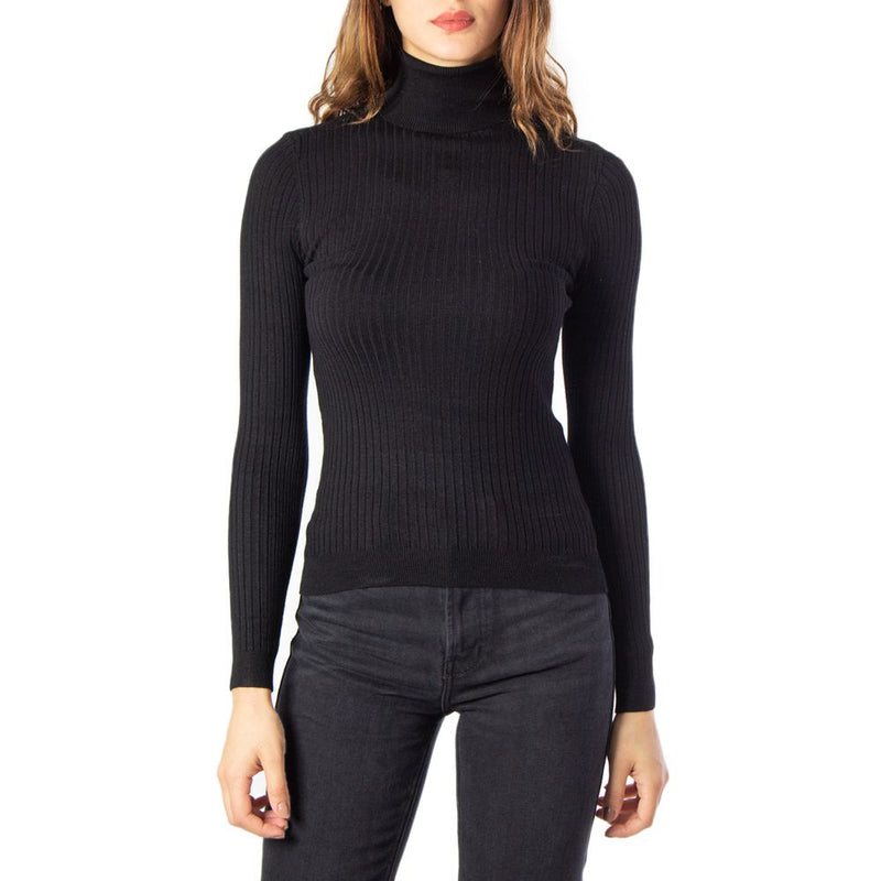 Black Viscose Sweater Only