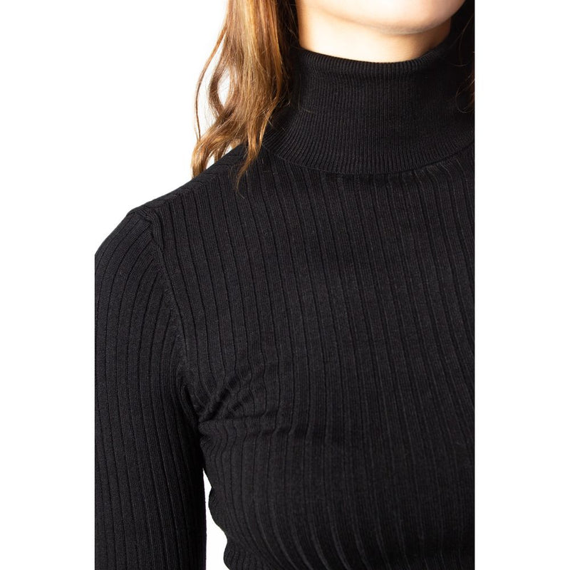 Black Viscose Sweater Only